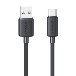 USAMS καλώδιο USB-C σε USB US-SJ688, 3A, 480Mbps, 1m, μαύρο
