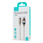 USAMS καλώδιο USB-C SJ750, 100W, 480Mbps, 1.2m, λευκό - Image 3