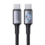 USAMS καλώδιο USB-C SJ751, 240W, 480Mbps, 1.2m, μαύρο