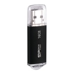 SILICON POWER USB Flash Drive Ultima II-I, 16GB, USB 2.0, μαύρο