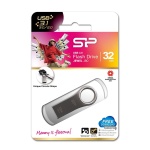 SILICON POWER USB Flash Drive Jewel 80, 32GB, USB 3.2, ασημί - Image 3