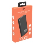 SILICON POWER power bank QP15, 10000mAh, 2x USB & USB Type-C, 3A, μαύρο - Image 3