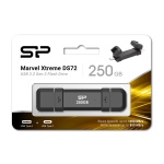 SILICON POWER εξωτερικός SSD Marvel Xtreme DS72, USB-C/USB 3.2, 250GB, μαύρο - Image 4