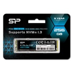 SILICON POWER SSD PCIe Gen3x4 P34A60 M.2 2280, 256GB, 2.200-1.600MB/s - Image 3