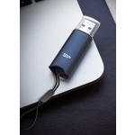 SILICON POWER USB Flash Drive Marvel M02, 256GB, USB 3.2, μπλε - Image 2