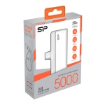 SILICON POWER power bank QD50, USB-C, 5000mAh, 20W PD, λευκό - Image 4