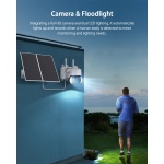 SECTEC smart ηλιακή κάμερα ST-518, 3MP, 4G, PIR, PTZ, SD, 20000mAh, IP65 - Image 4