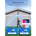 SECTEC smart ηλιακή κάμερα ST-S517C-3M, 3MP, PIR, PTZ, cloud/micro SD - Image 4