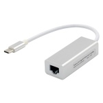 Αντάπτορας δικτύου ST735, USB-C, 1000Mbps Ethernet, ασημί