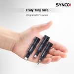SYNCO μικρόφωνο για smartphone SY-U1P-MMIC, 3.5mm, μαύρο - Image 3