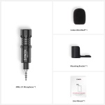 SYNCO μικρόφωνο για smartphone SY-U1P-MMIC, 3.5mm, μαύρο - Image 5