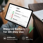 DOOGEE tablet T30 PRO, 11", 8/256GB, 4G, Android 13, 8580mAh, γκρι - Image 5