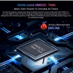 BLACKVIEW tablet Tab 9 WiFi, 11", 6/256GB, Android 14, 8200mAh, γκρι - Image 4