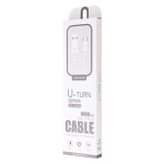 USAMS καλώδιο USB-C σε USB US-SJ099, 2.1A, 1m, λευκό - Image 2