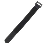 POWERTECH ιμάντας τύπου velcro TIES-025, 30x2cm, μαύρος, 10τμχ