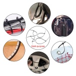 POWERTECH δεματικά καλωδίων TIES-045, 150x3.6mm, λευκά, 100τμχ - Image 2