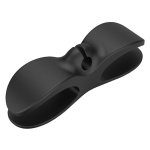 Οργανωτής καλωδίου τροφοδοσίας ηλεκτρικών συσκευών TIES-069, μαύρος