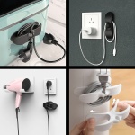 Οργανωτής καλωδίου τροφοδοσίας ηλεκτρικών συσκευών TIES-070, λευκός - Image 2