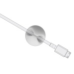 POWERTECH οργανωτές καλωδίων TIES-074, 1 θέση, Φ5mm, λευκό, 10τμχ - Image 2