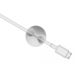 POWERTECH οργανωτές καλωδίων TIES-075, 1 θέση, Φ9mm, λευκό, 10τμχ - Image 2