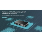 TP-LINK Easy Smart Switch TL-SG108PE, 8-Port Gbit, 4-Port PoE, Ver. 5.0 - Image 3