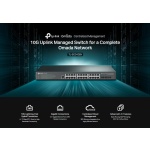 TP-LINK L2+ Managed Switch TL-SG3428X, 24-Port Gigabit, 4x SFP+, Ver.1.4 - Image 2