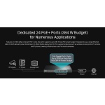 TP-LINK L2+ Managed Switch TL-SG3428XMP, 24x PoE+, 4x SFP+, Ver. 2.0 - Image 4