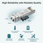 TP-LINK 10GBase-SR SFP+ LC Transceiver TL-SM5110-SR, έως 300m, Ver. 1.0 - Image 3