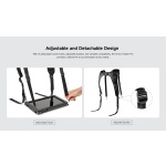 ULEFONE θήκη προστασίας & μεταφοράς UAS07 για tablet Armor Pad 4 series, μαύρη - Image 4