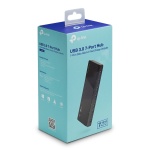 TP-LINK USB hub UH700, 7x θυρών, 5Gbps, 5V/1.5A, USB σύνδεση, μαύρο - Image 4