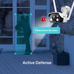 TP-LINK IP κάμερα VIGI C340-W, 4mm, 4MP, Wi-Fi, SD, IP66, Ver. 1.0 - Image 5