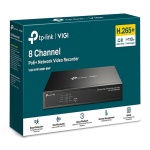 TP-LINK NVR καταγραφικό VIGI NVR1008H-8MP, 8MP, 8 κανάλια PoE, Ver. 1.0 - Image 3