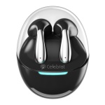CELEBRAT earphones με θήκη φόρτισης W51, True Wireless, Φ13mm, μαύρα - Image 3