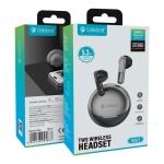 CELEBRAT earphones με θήκη φόρτισης W61, True Wireless, 13mm, 25/200mAh, μαύρα - Image 3