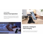 ULEFONE ασύρματος φορτιστής & βάση smartphone WCS01, 50W, μαύρος - Image 5