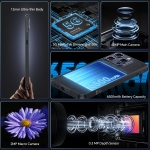 OUKITEL smartphone WP52, 6.6", 4/256GB, 5G, 6500mAh, IP68/IP69K, μαύρο - Image 5