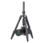 FOTOPRO τρίποδο φωτογράφισης X-go Gecko E2, πτυσσόμενο έως 146.1cm, έως 8kg, μαύρο - Image 4