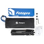 FOTOPRO τρίποδο φωτογράφισης X-go Gecko E2, πτυσσόμενο έως 146.1cm, έως 8kg, μαύρο - Image 5