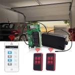 Ασύρματος δέκτης τηλεχειρισμού 4 καναλιών YET404WFR, 433MHz, WiFi - Image 2