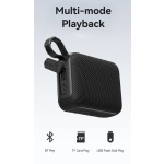 USAMS φορητό ηχείο YX015, 5W, Bluetooth, 1200mAh, μαύρο - Image 5