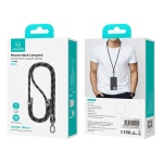 USAMS κορδόνι λαιμού για κινητά ZB316, 160cm, universal, μαύρο - Image 5