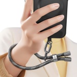 USAMS κορδόνι καρπού για κινητά ZB317, 34cm, universal, μπλε - Image 2