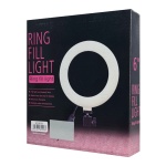 Φωτιστικό δαχτυλίδι LED ZD67B με μίνι τρίποδα, Φ 16cm, 12W - Image 3