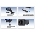 USAMS βάση smartphone αυτοκινήτου US-ZJ072 για ταμπλό/παρμπρίζ, μαύρη - Image 4