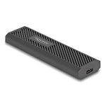 DELOCK θήκη για M.2 NVMe PCIe/SATA SSD 42031, 20Gbps, tool free, μαύρη
