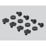 DELOCK cable management 66550 για rack 19"/1U, μεταλλικό, μαύρο - Image 4