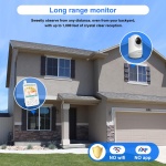 HELLOBABY ενδοεπικοινωνία μωρού HB6241 με κάμερα & οθόνη 4", 720p, PTZ - Image 4