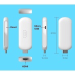 HOMATICS TV Stick HD, 1080p, 1/32GB, WiFi, Google/Netflix πιστοποίηση, Android 11 - Image 4