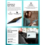 TECLAST tablet P50, 11", 6/128GB, 4G, Android 14, 8000mAh, μπλε - Image 3