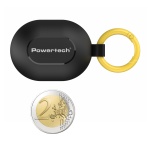 POWERTECH earphones με θήκη φόρτισης PT-1392, True Wireless, 6mm, 25/230mAh, μαύρα - Image 2